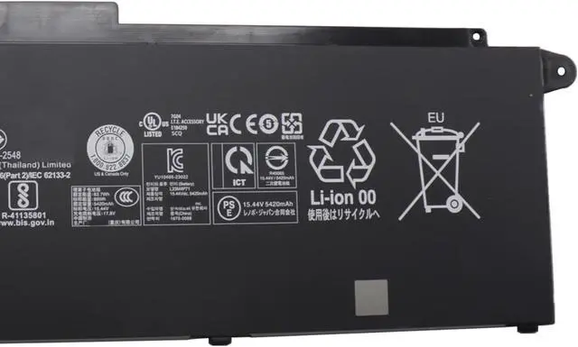 Alt view image 3 of 4 - L23M4P71 Battery 86Wh 5570mAh Replacement for Lenovo ThinkPad T16 Gen 3 21MN 21MQ Series SB11H56313 5B11H56412 L23C4P72 SB11H56312 5B11H56411 L23M4P70 SB11H56311 L23C4P71 SB11H56310 15.44V