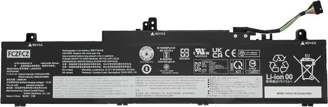 Main image of L22X3PG4 Battery 47Wh 4068mAh Replacement for Lenovo ThinkPad E14 Gen 5 / E16 Gen 1 Series SB11K63021 SB11N46026 L22D3PG4 L22B3PG4 L22M3PG4 L22L3PG5 L22B3PG5 L22D3PG5 L22M3PG5 11.31V 3-Cell