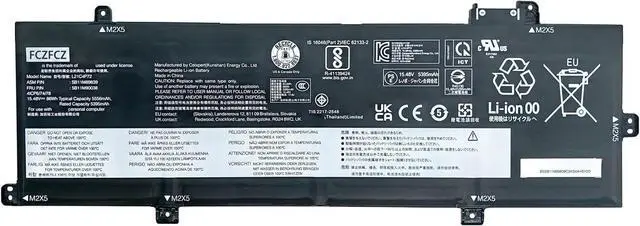 Main image of L21C4P72 Battery 86Wh 5556mAh Replacement for Lenovo ThinkPad P16s Gen1 Gen2 / T16 Gen1 Gen2 Series SB10W51973 5B10W51872 L21D4P73 L21M4P74 L21M4P73 L21D4P72 L21L4P72 15.48V 4-Cell