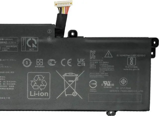 Alt view image 3 of 5 - C31N1914 Battery 63Wh 5260mAh Replacement for Asus ZenBook 14 Ultraligh UX435EAL UX435EG UX435EA ZenBook 13 UX425UG Series 0B200-03730100 3ICP6/70/81 11.61V 3-Cells
