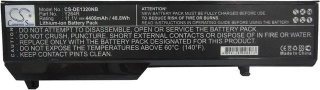 Main image of 11.1V Y264R D181T F136T Battery Replacement for DELL 1320n 1320