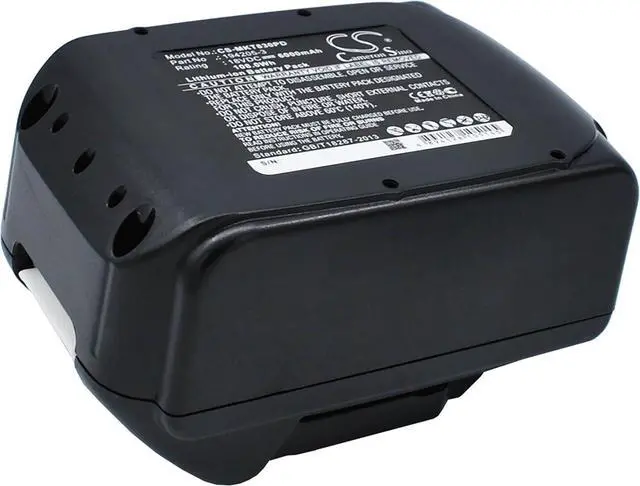 Alt view image 4 of 5 - 18.0v Compatible with Battery Makita XRM02W, XRM03B, XRM04B, XRV01, XRV01Z, XRV02, XRV02Z, XSC01Z, XSF01Z, XSF03M, XSF03Z, XSH01Z, XSH03MZ, XSH03Z, XSJ01Z