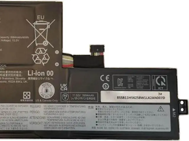 Alt view image 3 of 4 - L22D3P72 Battery 47Wh Replacement for Lenovo 100w Gen4 / 300w Yoga Gen4 / 500w Yoga Gen4 Series SB11H56258 5B11H56357 L22C3P71 L22M3P72 L22D3P71 L22M3P71 L22C3P70 11.52V