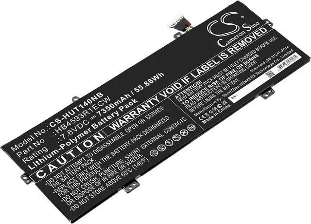 Main image of 7.6V HB4593R1ECW Battery Replacement for MagicBook i5-8250U 256GB Matebook X Pro 8GB MagicBook i5-8250U Book X Pro i5-8250U 8GB Matebook X Pro i7-8550U 16GB MX150 MateBook 14