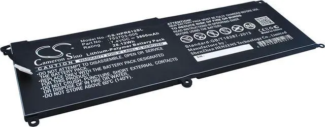 Alt view image 2 of 4 - 7.4V KK04XL 753329-1C1 775691-001 753703-005 HSTNN-IB6E HSTNN-UB6E Battery Replacement for Pro Tablet x2 612 G1(P3E13UT) Pro Tablet x2 612 G1(J9Z41AW) Pro Tablet x2 612 G1(P3E15UT)