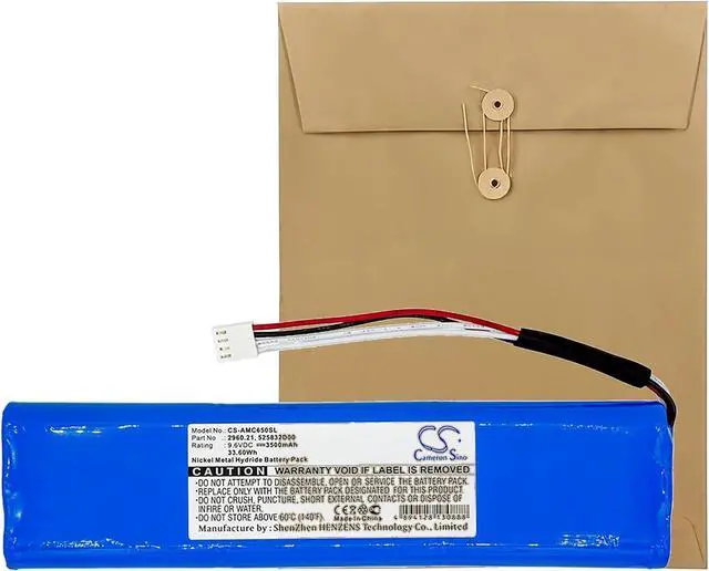 Alt view image 3 of 3 - XSP 3500mAh Replacement Battery 2960.21 525832D00 MN 1060 5050 5060 5070 6505 Megohmmeter 3500mAh