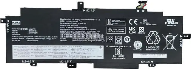 Main image of L20L4P72 Replacement for Lenovo ThinkPad T14s Gen 2 20XG 20WN 20WM 20XF Series SB10W51914 5B10W13976 L20M4P72 SB10W51915 5B10W51814 L20C4P72 5B10W51815 L20D4P72 5B10W51816 15.36V 57Wh