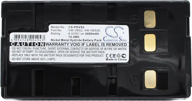 Alt view image 5 of 5 - Compatible with Battery Panasonic NV-G303, NV-G3A, NV-M810, NV-M810PX, NV-MS70, NV-MS95, NV-MS950, NV-MS95A, NV-RJ16, NV-RJ17, NV-RJ26, NV-RJ27, NV-RJ36