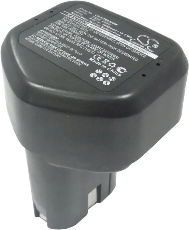 Alt view image 3 of 5 - 9.6v Compatible with Battery Hitachi FDS 9DVA, FDS 9DVC, UB 12D, UB 12DL, UB 2D, UB 3D, UB 5D, UT 6D, VH 8DYA, WH 8D1, WH 8DB2, WH 8DC