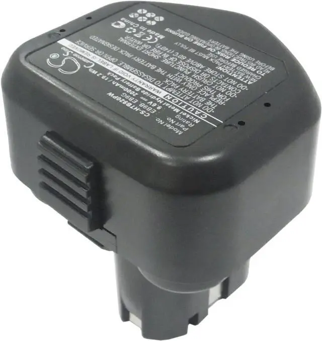 Alt view image 4 of 5 - 9.6v Compatible with Battery Hitachi FDS 9DVA, FDS 9DVC, UB 12D, UB 12DL, UB 2D, UB 3D, UB 5D, UT 6D, VH 8DYA, WH 8D1, WH 8DB2, WH 8DC