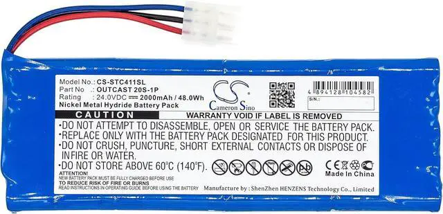Alt view image 4 of 5 - 24.0v Compatible with Battery Soundcast Outcast 20S-1P ICO410, ICO410-4n, ICO411a, ICO411a-4N, Outcast ICO410, Outcast ICO410-4n, Outcast ICO411a, Outcast ICO411a-4N