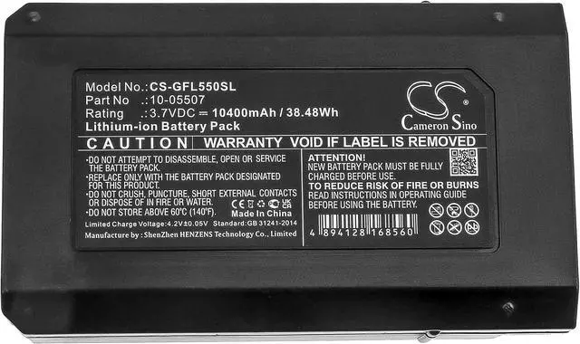 Main image of LIONX Battery for FL 500 FL 550 FLG 500 Rotationslaser FL 500 Rotationslaser FL 550 Rotationslaser FLG 500 10-05507 10400mAh / 38.48Wh