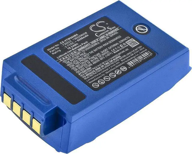 Main image of 3.7v Compatible with Battery Vocollect 136020805B, 730022, 730040, BT700 A4700, A500, T5, Talkman A500, Talkman T5