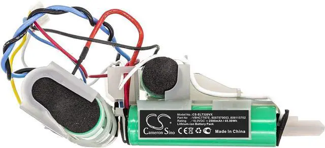 Alt view image 3 of 5 - 2500mAh Replacement Battery for AEG CX7 2 35RM CX7-2-B360 900940735 00 AG3213 (18.0V)