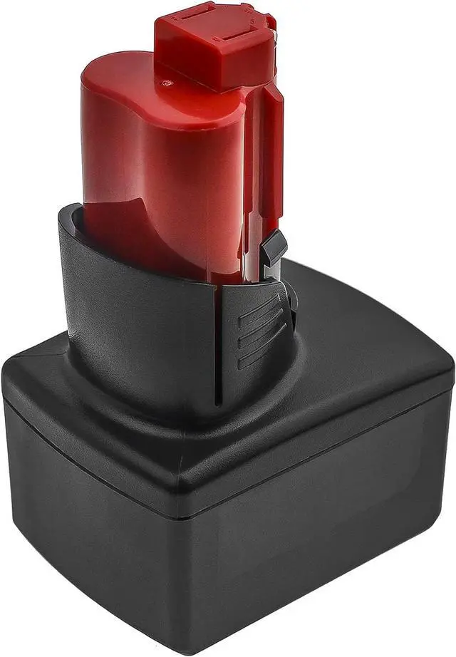 Alt view image 2 of 6 - 12v Compatible with Battery Milwaukee C12 B, C12 BX, M12, M12 B2 M12 SL-0, M12 SLED, M12 SLED-0, M12 TD, M12 TD-201, M12 TI, M12 TI-201C, M12 TLED