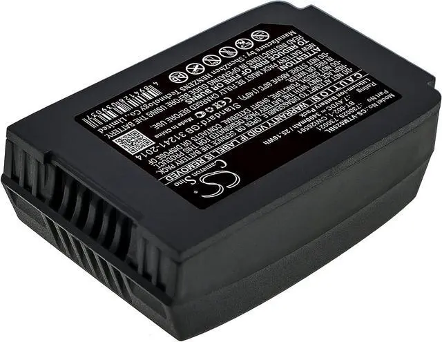Alt view image 2 of 5 - Replacement Battery Compatible for Vocollect Talkman T2 Talkman T2X (3400mAh/7.4V), 730025 CWI26591 BT-602-1 730021 Battery