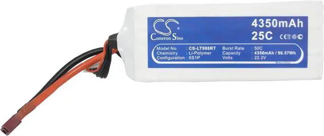 Alt view image 5 of 6 - Replacement Battery Compatible for RC CS-LT988RT (4350mAh/22.2V), CS-LT988RT Battery