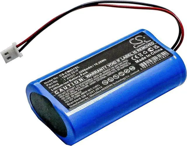Alt view image 2 of 5 - SYTH Replacement for Battery Compatible Custom Battery Packs 18650 2S1P (2200mAh/7.4V)