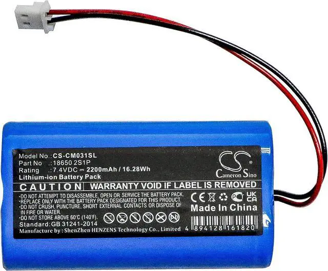 Alt view image 3 of 5 - SYTH Replacement for Battery Compatible Custom Battery Packs 18650 2S1P (2200mAh/7.4V)