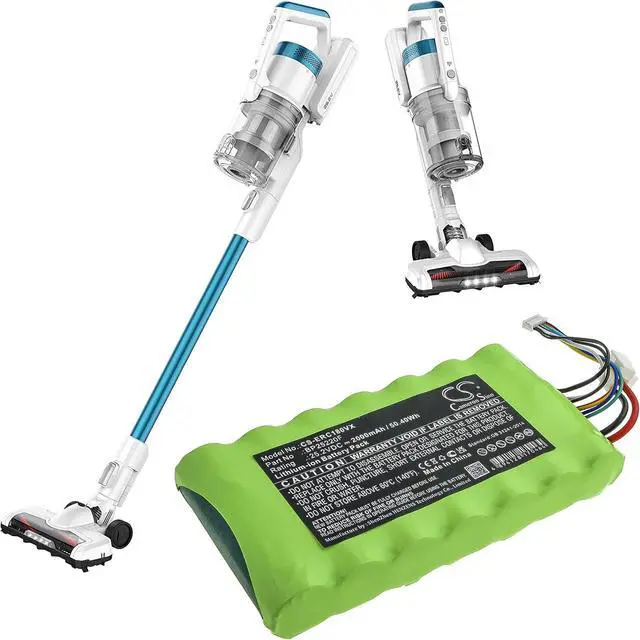 Alt view image 3 of 6 - Compatible with Battery for Eureka BP25220F, NEC180 Pro (2000mAh)