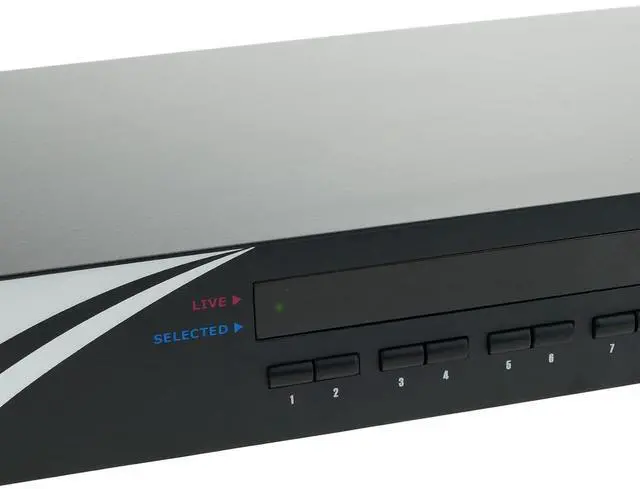 Alt view image 6 of 7 - Ennovor BeMatik 1U Rack KVM Switch USB PS2 VGA Uniclass 1KVM 16CPU