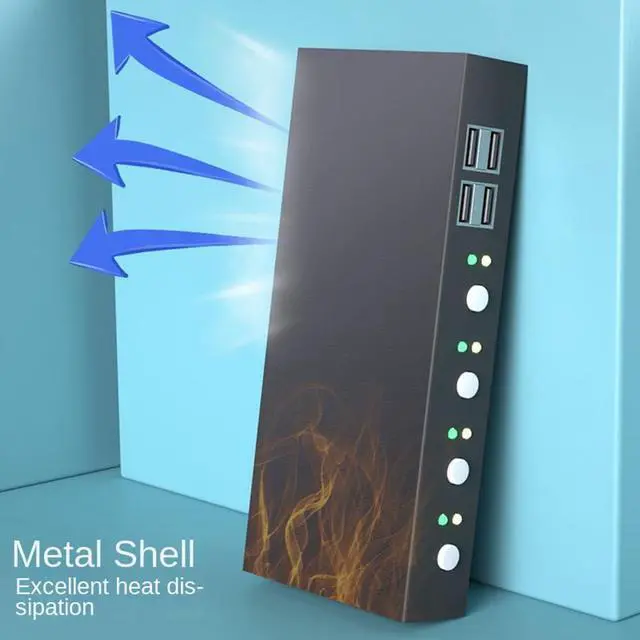 Alt view image 6 of 7 - Ennovor VGA KVM Switch 4 Ports VGA Video Switcher Split Screen HD Display Enhancer Splitter Adapter for PC Monitor Projector