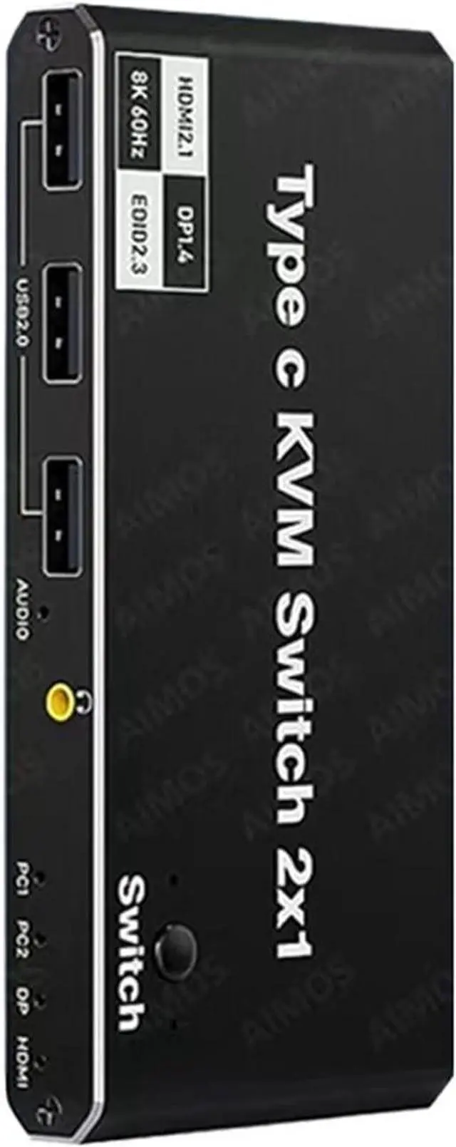 Main image of Ennovor Type-C Thunderbolt 3 4 USB C KVM Switch 4K 144Hz USB 2.0 KVM Switch USB 8K 60Hz HDMI DP USB KVM Switcher for M*ac*Book Laptop