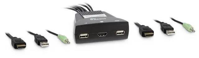 Main image of Ennovor LS-21HA HDMI IPC KVM Cable Switch