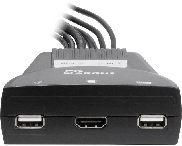 Alt view image 2 of 3 - Ennovor LS-21HA HDMI IPC KVM Cable Switch