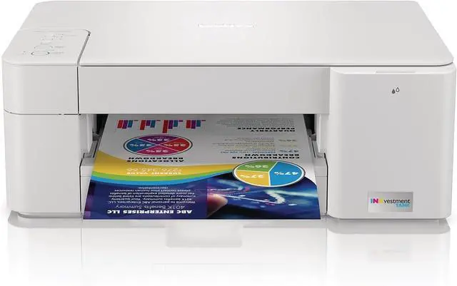 Main image of Brother MFC-J1205W INKvestment -Tank Wireless Multi-Function Color Inkjet Printer with Up to 1-Year in Box, Works with Alexa