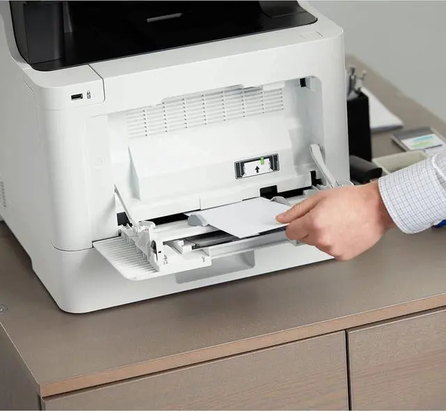Alt view image 5 of 7 - Brother Color MFC-L8610CDW All-in-One Wireless Laser Printer, White - Print Copy Scan Fax - 3.7" Touchscreen, 33 ppm, 600 x 2400 dpi, Auto 2-Sided Printing, 50-Sheet ADF, Ethernet, Tillsiy