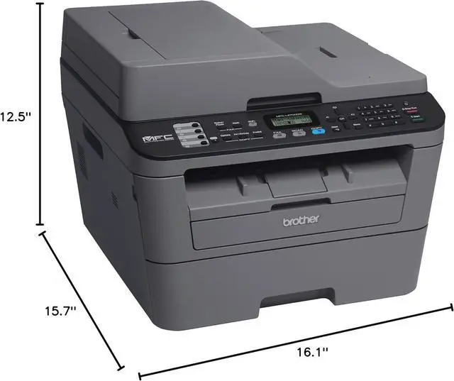 Alt view image 2 of 4 - Brother MFCL2700DW All-In One Laser Printer with Wireless Networking and Duplex Printing, Amazon Dash Replenishment Ready