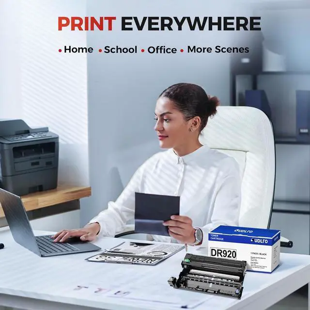 Alt view image 7 of 7 - Ennovor DR920 Drum Unit DR920 Replacement for Drum DR920 DR-920 to Compatible with HL-L6210DW HL-L6210DWT HL-L6310DW HL-L5210DW HL-L5210DWT HL-L5210DN(1 Black, Not Toner)