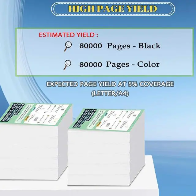 Alt view image 3 of 7 - Ennovor Compatible for Ricoh MP C2011 C2003 C2503 Printer, High Yield MPC2011 Drum Unit Replacement Black*1