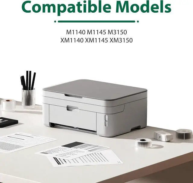 Alt view image 3 of 6 - Ennovor 24B6040 Drum Unit 1-Pack Replacement for Lexmark 24B6040 Imaging Unit Compatible with M1140 M1145 M3150 XM1140 XM1145 XM3150 Printer Imaging Cartridge (No Toner)