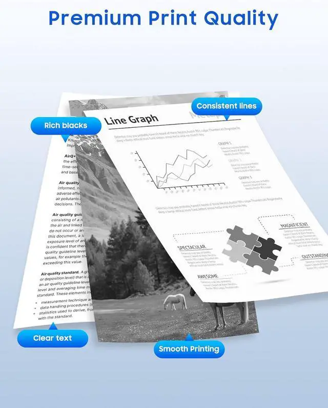 Alt view image 4 of 6 - T13 Black Toner Cartridges T13BK 5640C005AA Replacement for Canon T13 Toner Cartridge for i-SENSYS X 1400 1440i 1440iF 1440P 1440Pr imageCLASS X MF 1440 LBP 1440 Series Printer Ink 1-Pack