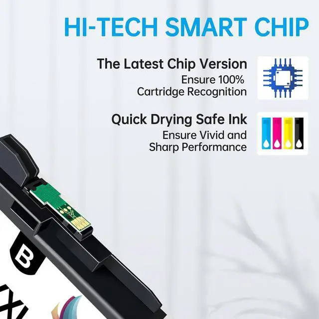 Alt view image 7 of 7 - Ennovor LC3039 BK/C/M/Y XXL Ink Cartridges, Extra High Yield Compatible for Brother LC3037 LC3039XXL Work for MFC-J5945DW MFC-J5845DW MFC-J6545DW MFC-J6945DW Printer 4-Pack