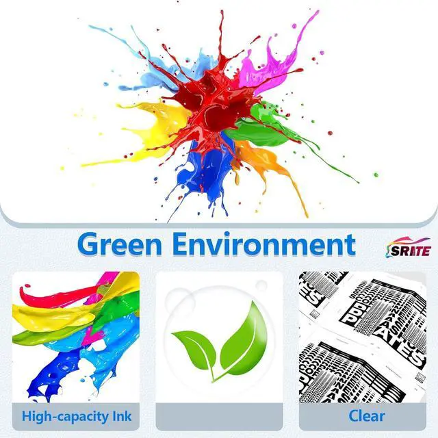 Alt view image 3 of 5 - Ennovor SP1 SP01 SP-1 Ink Cartridge High Capacity Compatble with SP01BKS SP01CS SP01MS SP01YS Replacement for Brother SP-1 Sublimation Printer (5-Pack)