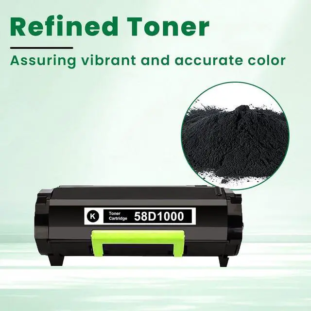 Alt view image 4 of 7 - Ennovor 58D1000 Toner Cartridge Black Replacement for Lexmark 58D1000 Toner Cartridge for MS725 MS821 MS822 MS823 MS824 MS825 MS826 MX721 MX722 MX725 MX822 MX824 MX826 Laser Printer [7,500 Pages]