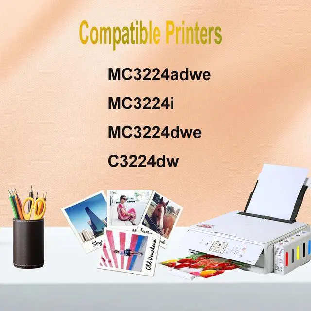 Alt view image 3 of 7 - Ennovor C3210K0 Toner Cartridge Compatible for C3224dw C3326dw C3426dw MC3224adwe MC3224dwe MC3224i MC3326adwe MC3326i MC3426adw MC3426i Printers (1 Black)