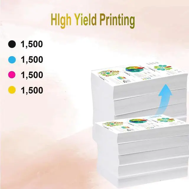 Alt view image 3 of 7 - Ennovor C3210K0 C3210C0 C3210M0 C3210Y0 Toner Cartridge Compatible for MC3224adwe MC3224i C3224dw MC3224dwe C3326dw MC3326adwe Printers