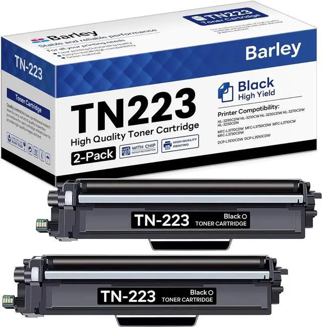 Main image of Ennovor TN223BK TN223 Black Toner Cartridge Compatible TN223BK TN-223BK Replacement for Brother TN223 TN223BK MFC-L3710CW MFC-L3770CDW MFC-L3750CDW Printer (2-Pack).