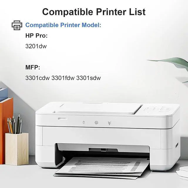 Alt view image 2 of 7 - Ennovor 218X Black Toner Cartridge High Yield Replacement for HP 218X W2180X 218A W2180A Work with HP Color Laserjet Pro 3201DW MFP 3301FDW 3301SDW 3301CDW Printer, 2Pack