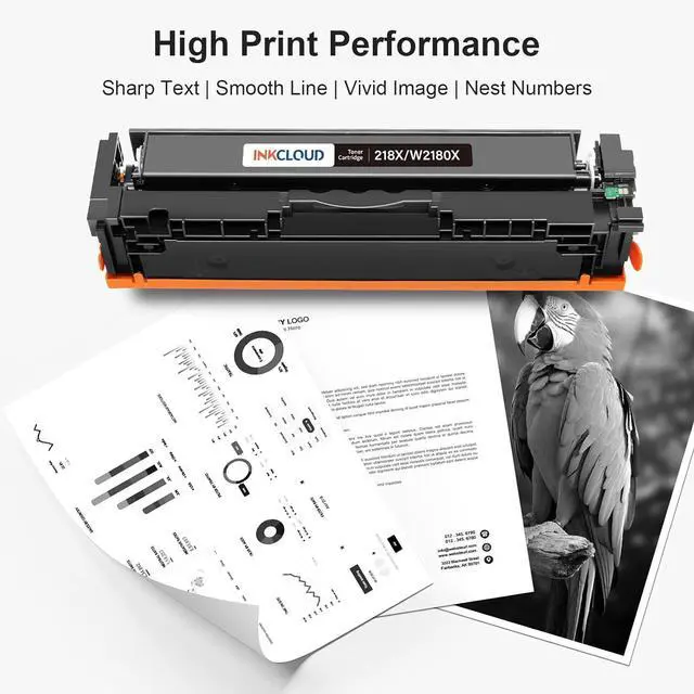 Alt view image 6 of 7 - Ennovor 218X Black Toner Cartridge High Yield Replacement for HP 218X W2180X 218A W2180A Work with HP Color Laserjet Pro 3201DW MFP 3301FDW 3301SDW 3301CDW Printer, 2Pack