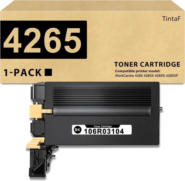 Main image of Ennovor WorkCentre 106R03104 4265 Toner Cartridge Replacement for Xerox 4265 106R03104 Black Toner Work with WorkCentre 4265 4265X 4265S 4265XF Printer (1-Pack Black, 25,000 Page)