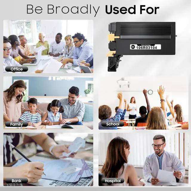 Alt view image 6 of 6 - Ennovor WorkCentre 106R03104 4265 Toner Cartridge Replacement for Xerox 4265 106R03104 Black Toner Work with WorkCentre 4265 4265X 4265S 4265XF Printer (1-Pack Black, 25,000 Page)