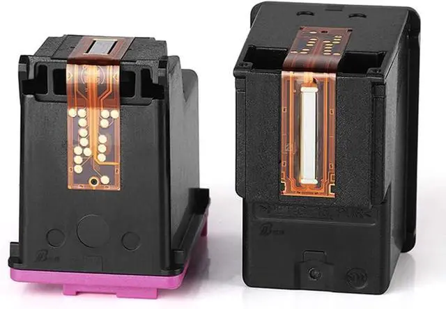 Alt view image 3 of 4 - Ennovor for HP 67XL | 3YM57A and 3YM58A | 2 Ink Cartridges | Black and Tri-Color