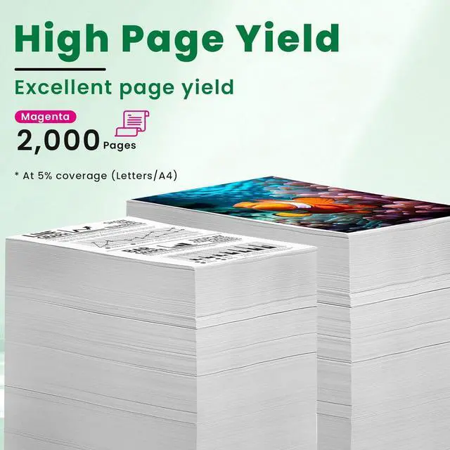 Alt view image 3 of 7 - Ennovor C3210M0 Magenta Toner Cartridge 1-Pack C3210 Toner Replacement for Lexmark C3210M0 Toner Cartridge for C3224 C3326 C3426 MC3224 MC3326 MC3426 Printer Ink