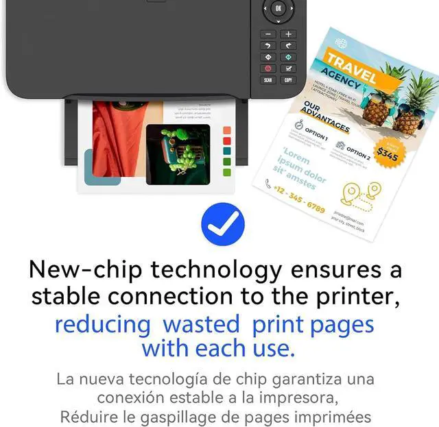 Alt view image 3 of 5 - 307A Toner Cartridge 4 Pack Replacement for HP 307A CE740A CE741A CE742A CE743A Toner Cartridges Compatible for Color Professional CP5225 CP5225N CP5225DN Series Toner Printers (BK/C/M/Y)