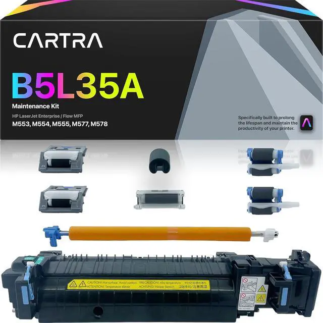 Main image of Ennovor CARTRA Maintenance Kit 110V Replacement Part B5L35A Compatible with HP Color Laserjet Enterprise M553 M554 M555 M577 M578 Series (RM2-0011)